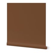 RW13.2 - Earthy Orange-Brown Solid -  hex 794f34