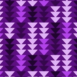 Geometric Triangles - Purple