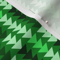 Geometric Triangles - Green