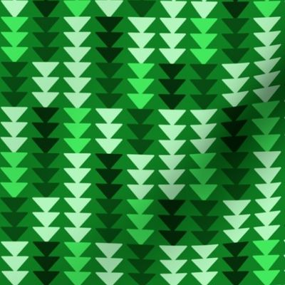 Geometric Triangles - Green