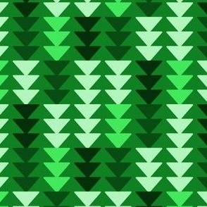 Geometric Triangles - Green