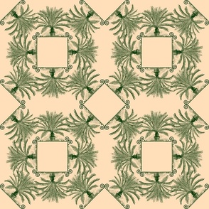 Cycad chintz / toile