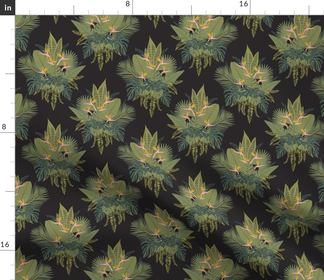 Lush Tropicals Black/green by DEINKI (big scale