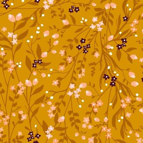 TANGLED Retro Golden Mustard Plum