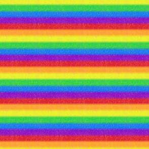 Very Rainbow! Soft Rainbow -- Bright rainbow pride flag -- 941dpi (16% of full scale)