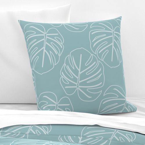 Monstera in Dark Blue