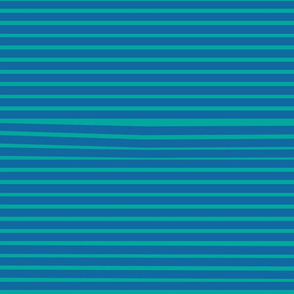 Venetian Stripe — blue & teal