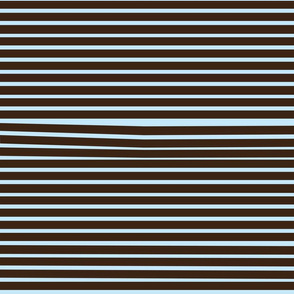 Venetian Stripe — cocoa & ice