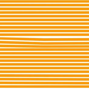 Venetian Stripe — creamsicle & white