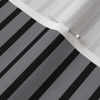 Venetian stripe — gray & black