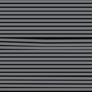 Venetian stripe — gray & black