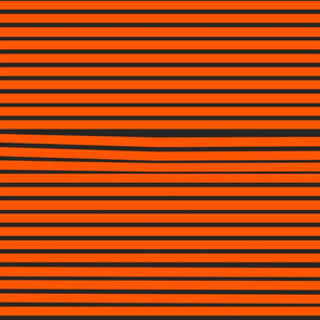 Venetian Stripe — orange & black