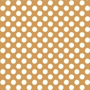 Polka Dot - Medium Mustard