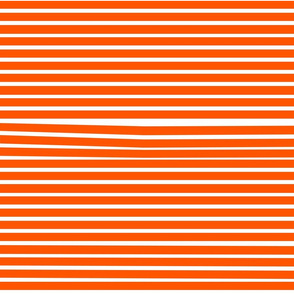 Venetian Stripe — orange & white