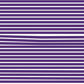 Venetian Stripe — purple & white