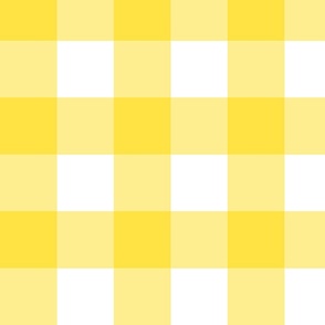  PALE YELLOW Gingham BIG