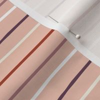 Hand drawn stripes in pale pink