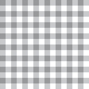 Gingham - Ultimate Grays White