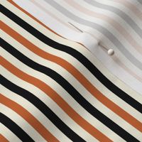 Black and orange, stripe, pin stripe