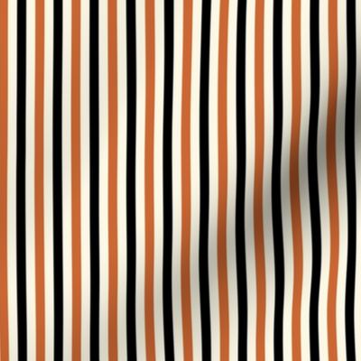 Black and orange, stripe, pin stripe