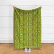 Mossy Middle Earth Vertical Stripe