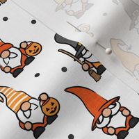halloween gnomes - orange and black - LAD21