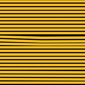 Venetian Stripe — yellow & black