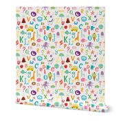  Whimsical Picture Alphabet Play Mat