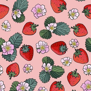 strawberry fields - peach
