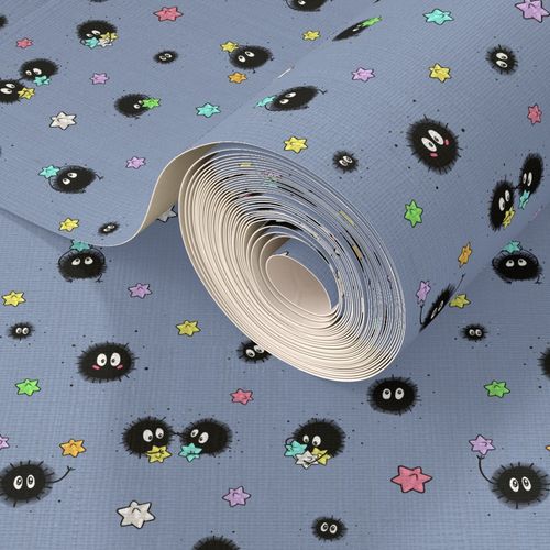Soot Sprite Fabric, Wallpaper and Home Decor