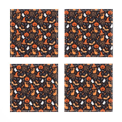 Orange and Black Halloween Patternbols-black-orange-150