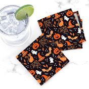 Orange and Black Halloween Patternbols-black-orange-150