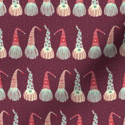 Scandinavian Christmas Gnomes / Red