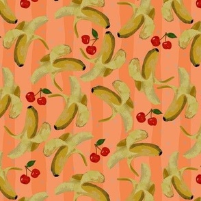 Salmon banana cherry