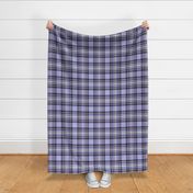 LG purple tartan style 1 - 8" repeat