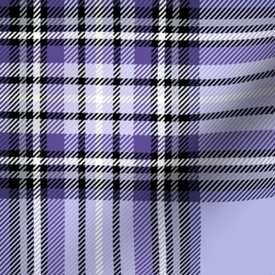 LG purple tartan style 1 - 8" repeat