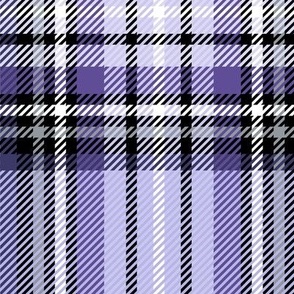 JUMBO purple tartan style 1 - 12" repeat