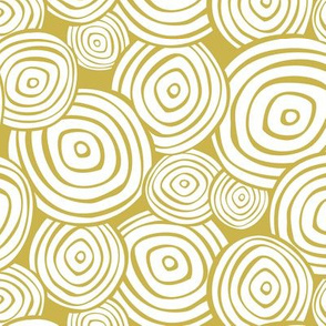 Ringlet - Geometric Citron Yellow Yellow White Regular Scale 