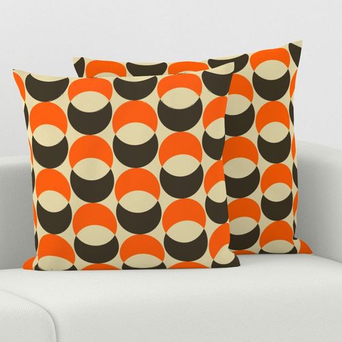 70s Moon- Retro Vintage Mid Century Modern Design