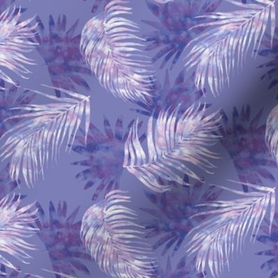 palms overlay purple small scale