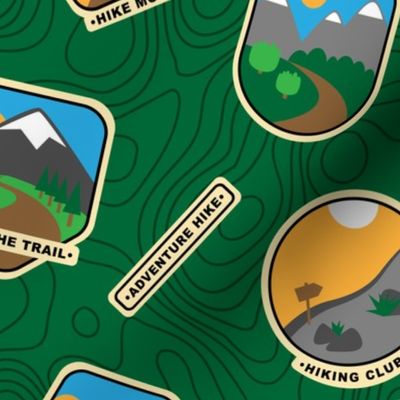 Hiking Patches