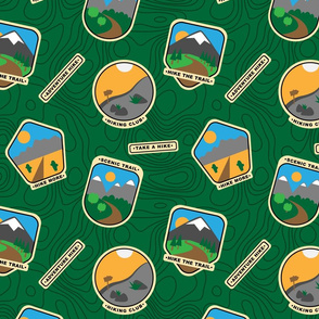 Hiking Patches