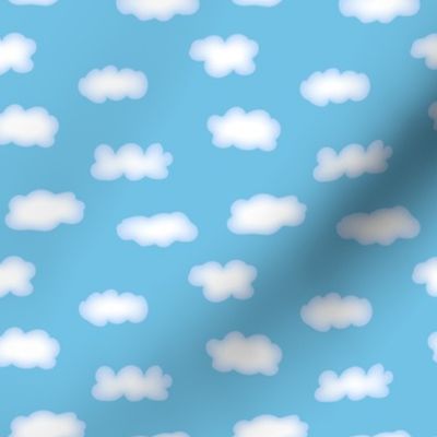 Clouds Small Blue 2