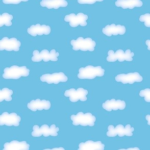 Clouds Small Blue 2