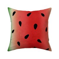 Watermelon Stripes  Distressed - EXTRA large scale