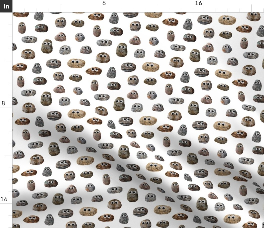 Rocks with Googly Eyes Small Scale