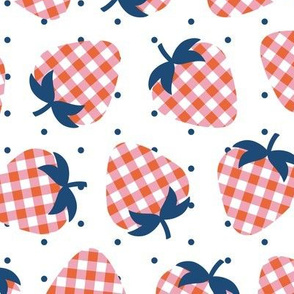 Gingham Strawberries