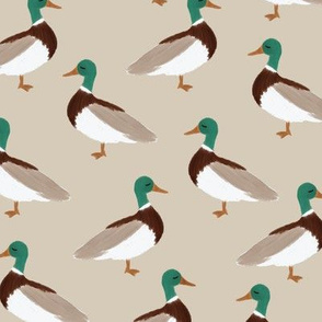 linen mallards