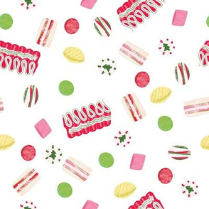 Retro Christmas Ribbon Candy