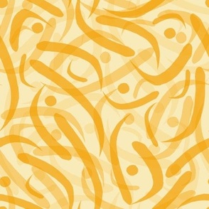 Yellow Fridi print